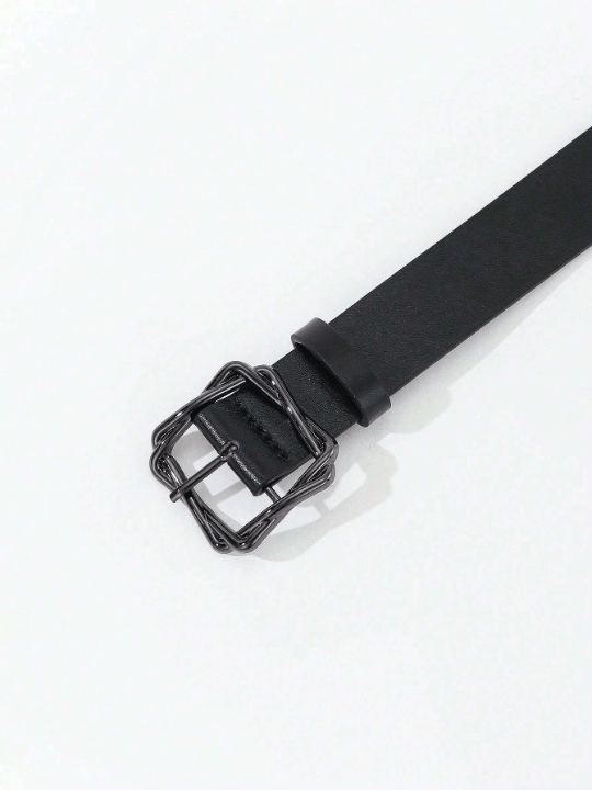 1pc Black Fashionable Versatile Belt For Jeans, Suits, Trench Coats, Windbreakers, , Women's Casual Daily Wear - Lolli World Marketplace