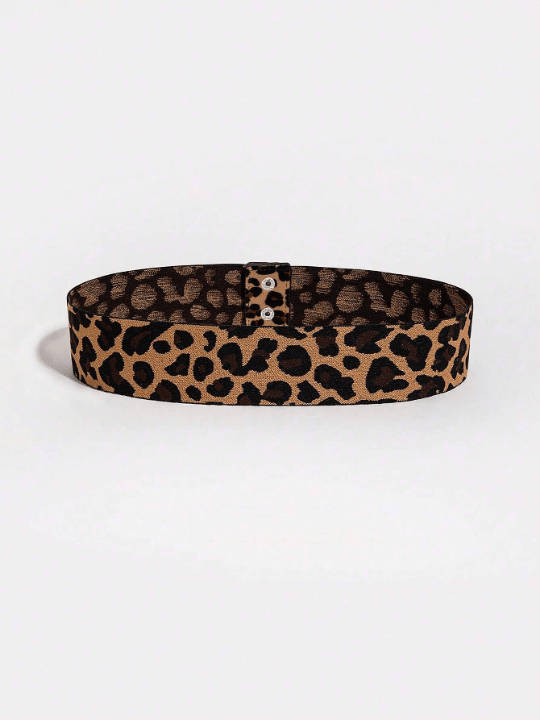 1pc Fashionable Elastic Button Waist Belt - Lolli World Marketplace