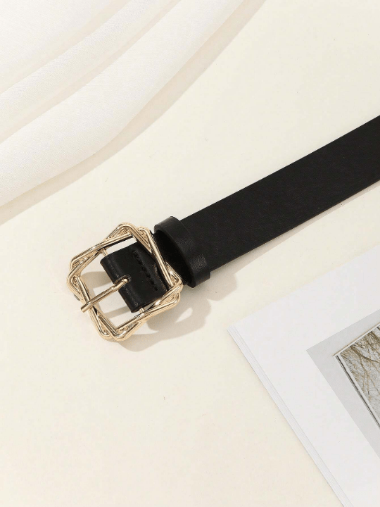 1pc Gold Fashionable Versatile Jeans, Suit, Dress, Coat Belt, Casual Women's Daily Waistband - Lolli World Marketplace