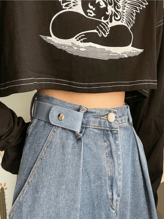 1pc invisible belt lady's casual stretch stretch stretch jeans belt - Lolli World Marketplace