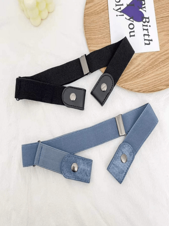 1pc invisible belt lady's casual stretch stretch stretch jeans belt - Lolli World Marketplace
