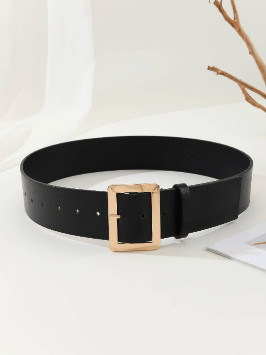1pc Ladies' Basic Commuting Style Wide Belt Suitable For Everyday Outfits - Lolli World Marketplace