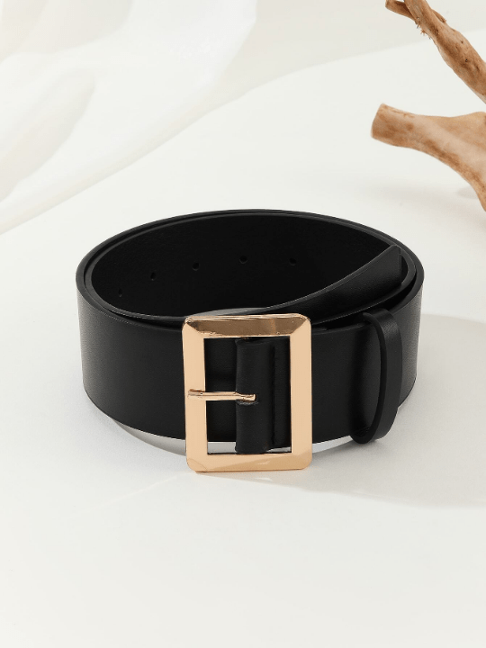 1pc Ladies' Basic Commuting Style Wide Belt Suitable For Everyday Outfits - Lolli World Marketplace