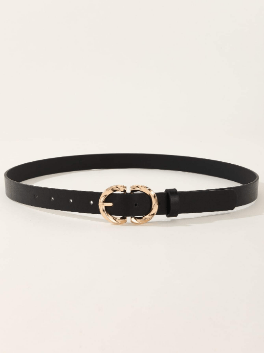 1pc Ladies' Denim Belt With 3 Adjustable Buckles - Lolli World Marketplace