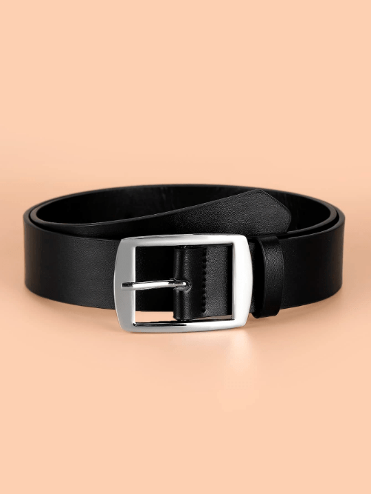 1pc Large Buckle Pu Leather Belt - Lolli World Marketplace
