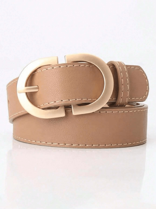 1pc Minimalist Fashion Ladies' Leather Belt - Lolli World Marketplace