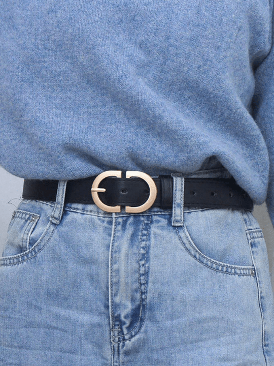 1pc Simple Fashionable Women's Leather Belt - Lolli World Marketplace