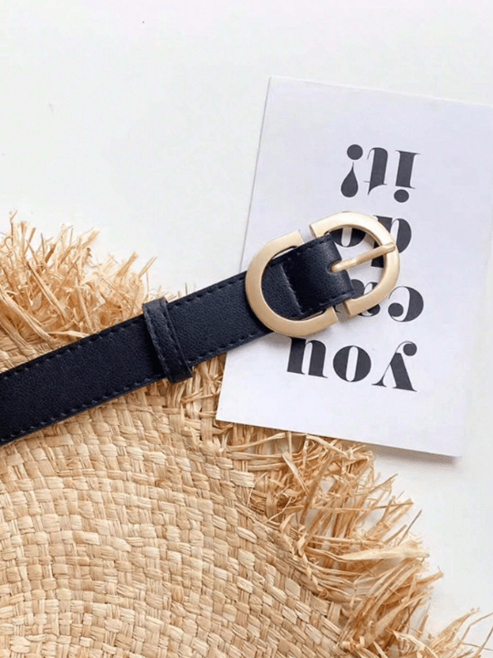 1pc Simple Fashionable Women's Leather Belt - Lolli World Marketplace
