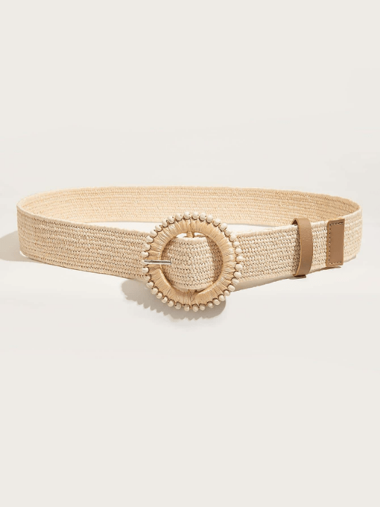1pc Women Bead Decor Bohemian Woven Belt For Holiday - Lolli World Marketplace