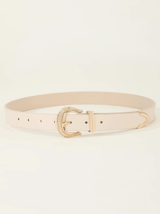 1pc Women Geometric Buckle Casual Belt For Daily Life - Lolli World Marketplace