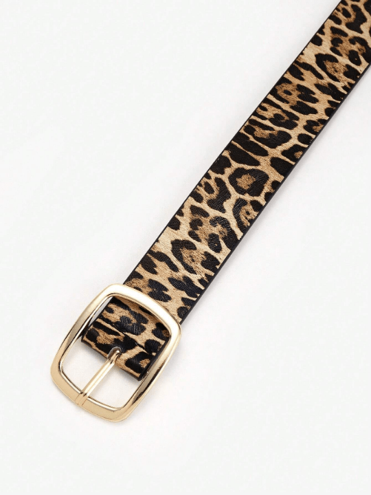 1pc Women Leopard Print Fashion Belt For Daily Decoration - Lolli World Marketplace