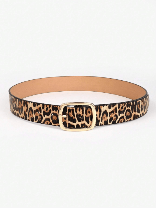 1pc Women Leopard Print Fashion Belt For Daily Decoration - Lolli World Marketplace