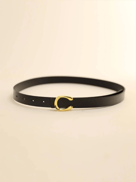 1pc Women Letter Buckle Casual Belt For Daily Life - Lolli World Marketplace