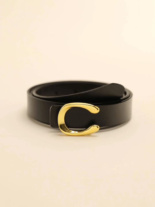 1pc Women Letter Buckle Casual Belt For Daily Life - Lolli World Marketplace