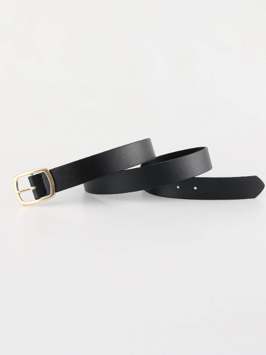 1pc Women Rectangle Buckle Belt - Lolli World Marketplace