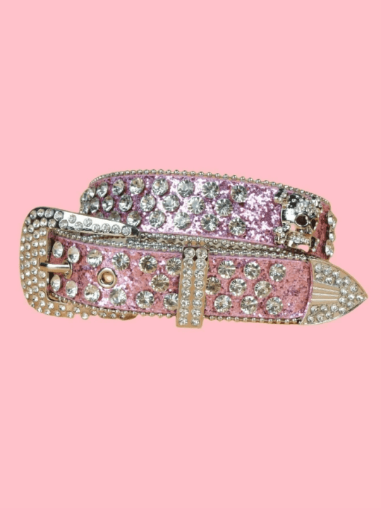 1pc Women Rhinestone Decor Belt - Lolli World Marketplace