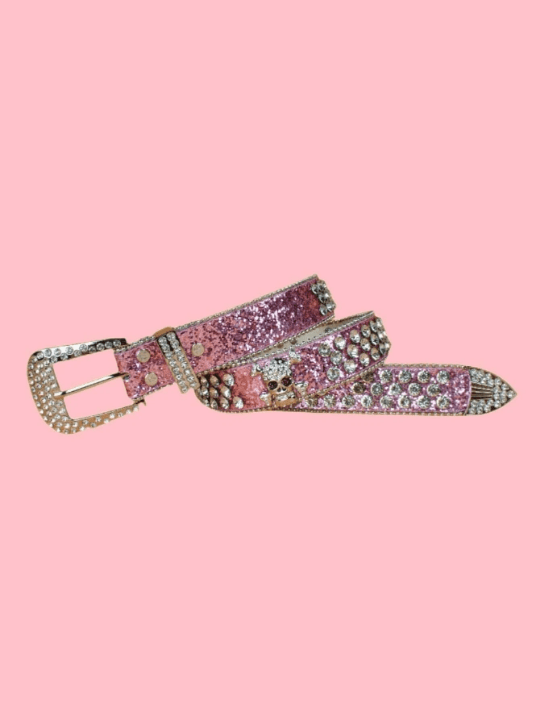 1pc Women Rhinestone Decor Belt - Lolli World Marketplace