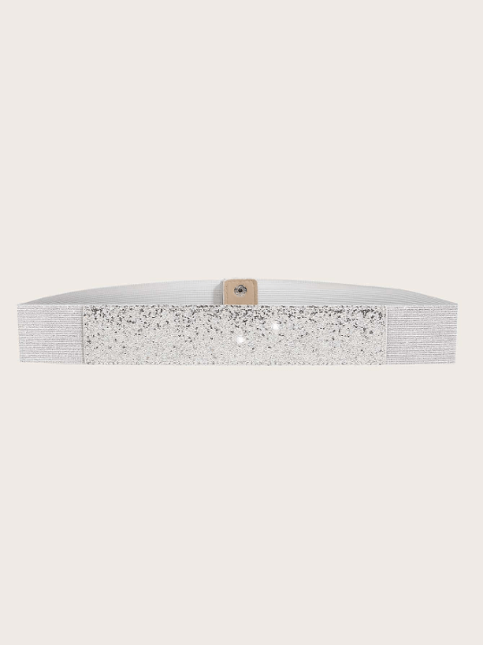 1pc Women Sequin Decor Elastic Casual Belt For Dress Decoration - Lolli World Marketplace