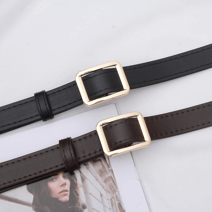 1pc Women Square Buckle Belt - Lolli World Marketplace