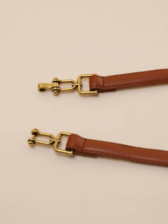 1pc Women Symmetrical Buckle Fashion Belt For Daily Decoration - Lolli World Marketplace