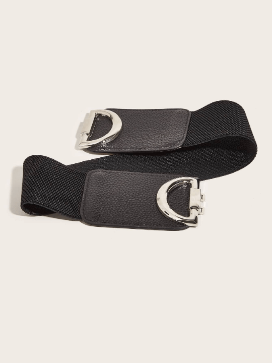 1pc Women Symmetrical Buckle Fashion Wide Belt - Lolli World Marketplace