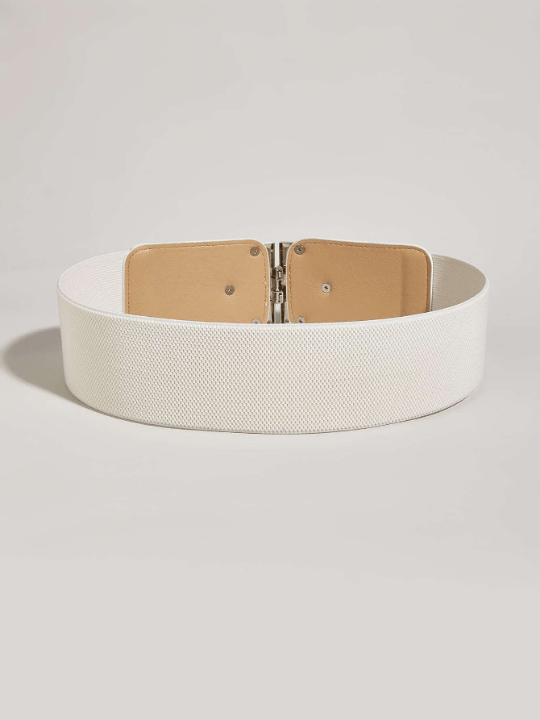 1pc Women Symmetrical Buckle Fashion Wide Belt - Lolli World Marketplace