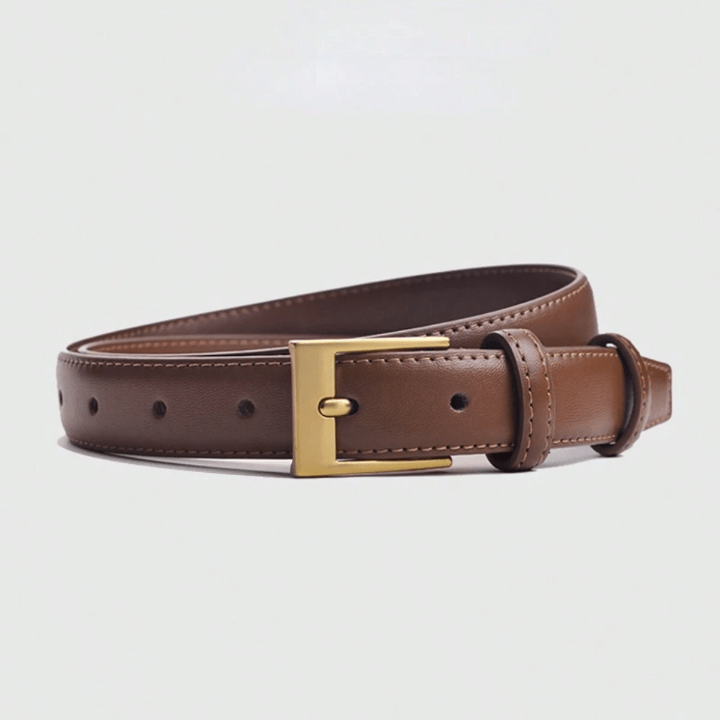 1pc Women's Belt With Decorative High - end Black Thin Belt For Casual Suits And Dresses - Lolli World Marketplace