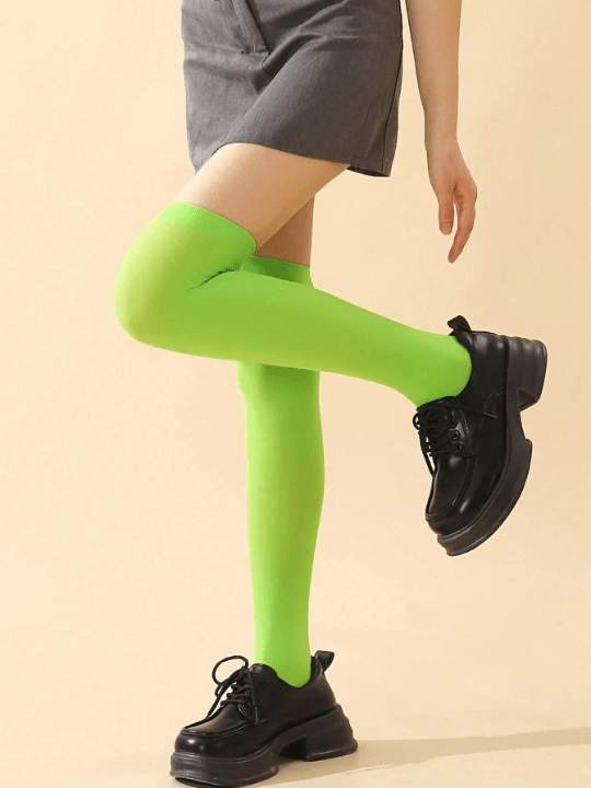 1pc Women's Warm Over Knee Thigh High Socks For Cosplay, Sports, Winter - Lolli World Marketplace