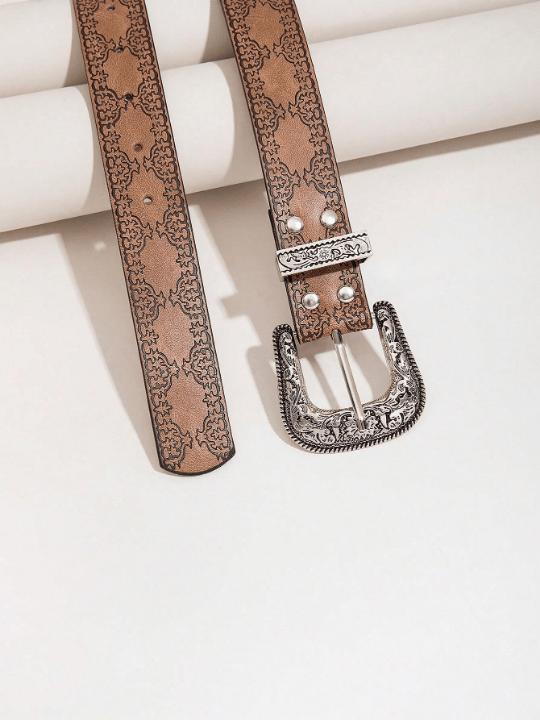 1pc Women's Western Style Denim Belt Boho - Lolli World Marketplace