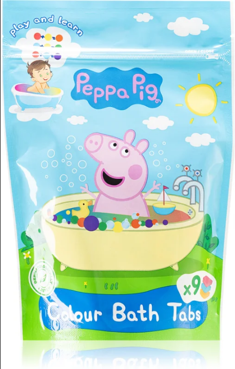 Peppa Pig Colour Bath Tabs