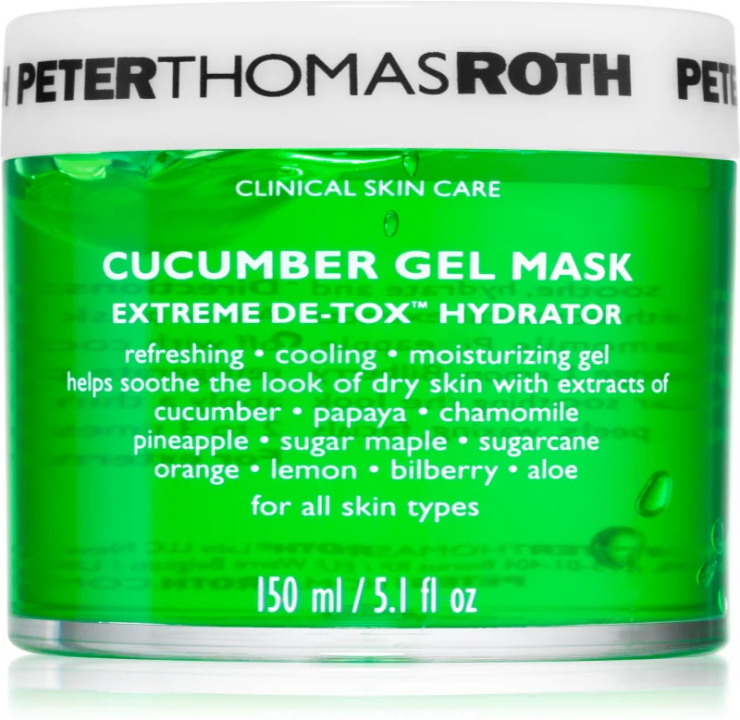 Cucumber De-Tox Gel Mask