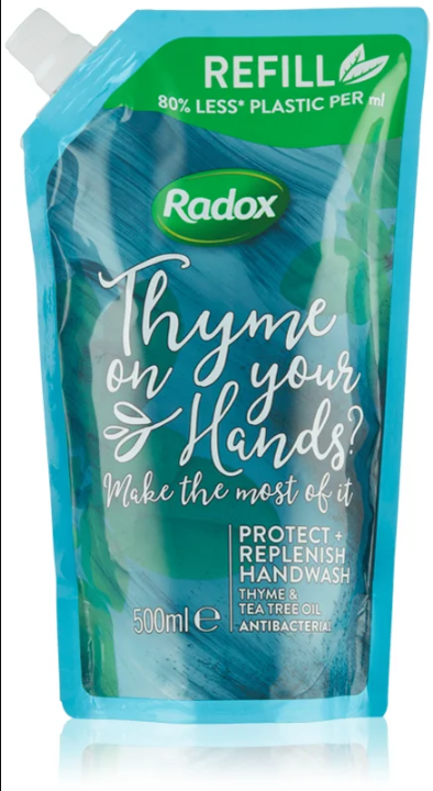 Radox Thyme on your hands?