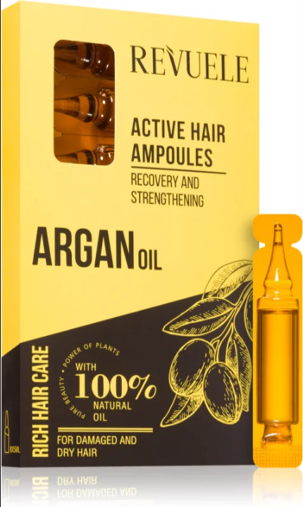 Revuele Argan Oil Active Hair Ampoules