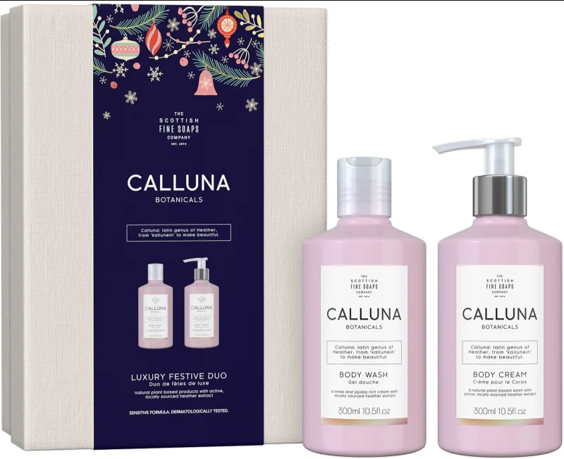 Scottish Fine Soaps Calluna Botanicals Luxury Festive Duo