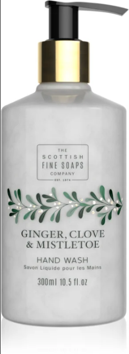 Scottish Fine Soaps Ginger, Clove & Mistletoe Hand Wash