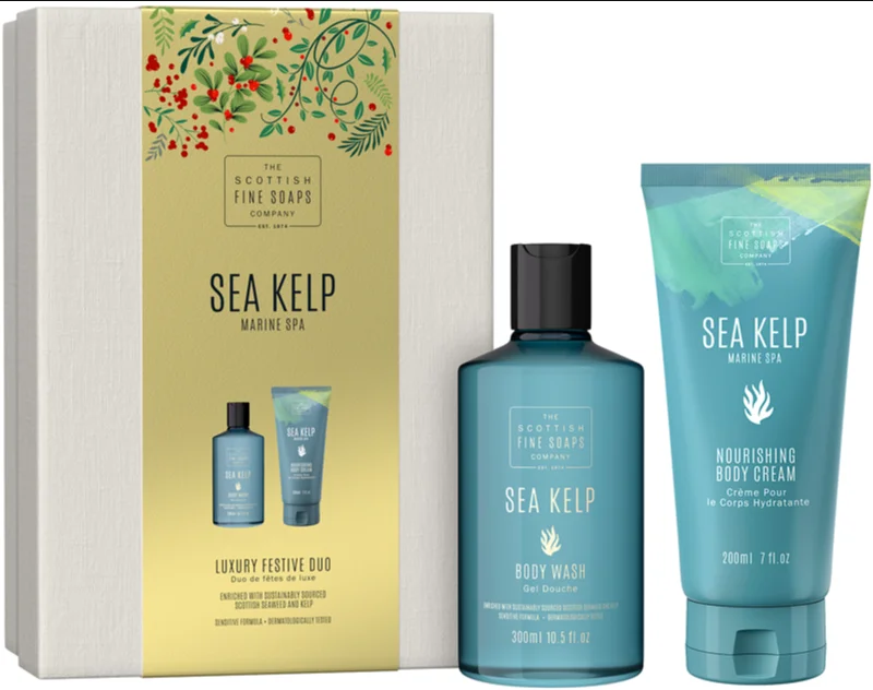 Scottish Fine Soaps Sea Kelp Luxury Festive Duo