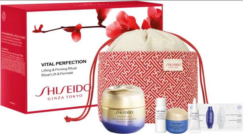 Shiseido Vital Perfection Uplifting and Firming Cream Pouch Set