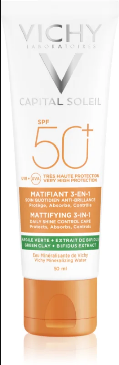 Vichy Capital Soleil Mattifying 3-in-1