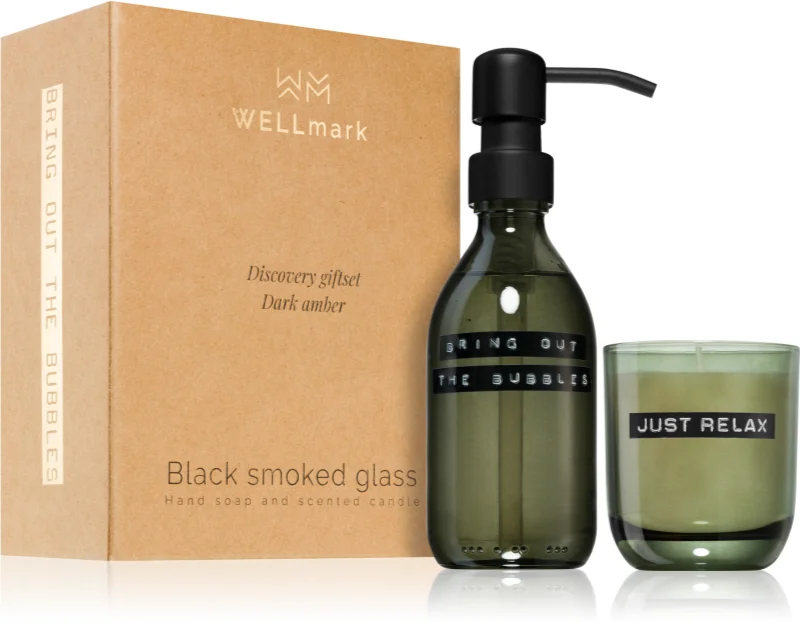 Wellmark Black Smoked Glass