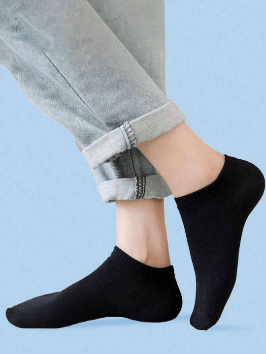 20 Pairs Women's Solid Color Ankle Socks - Lolli World Marketplace