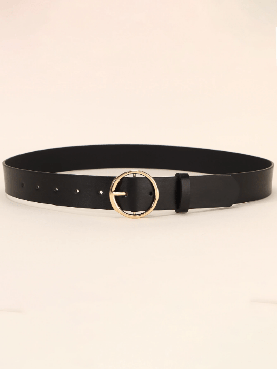 2000s Style Round Buckle Belt for Coats and Dresses - Lolli World Marketplace