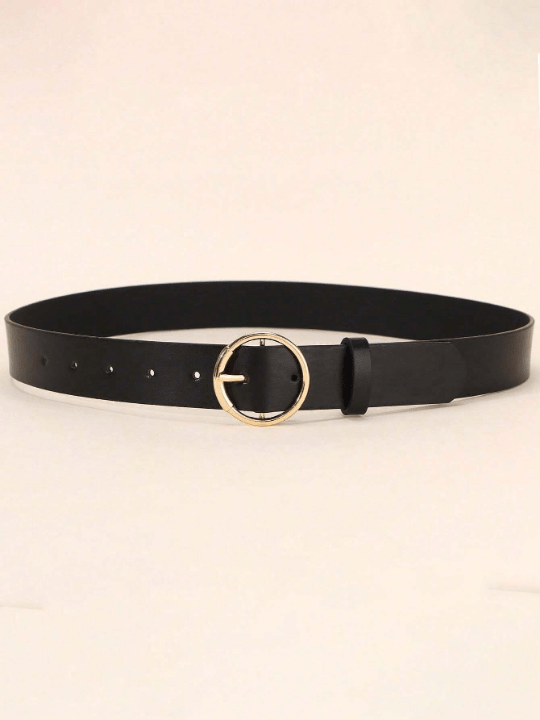 2000s Style Round Buckle Belt for Coats and Dresses - Lolli World Marketplace