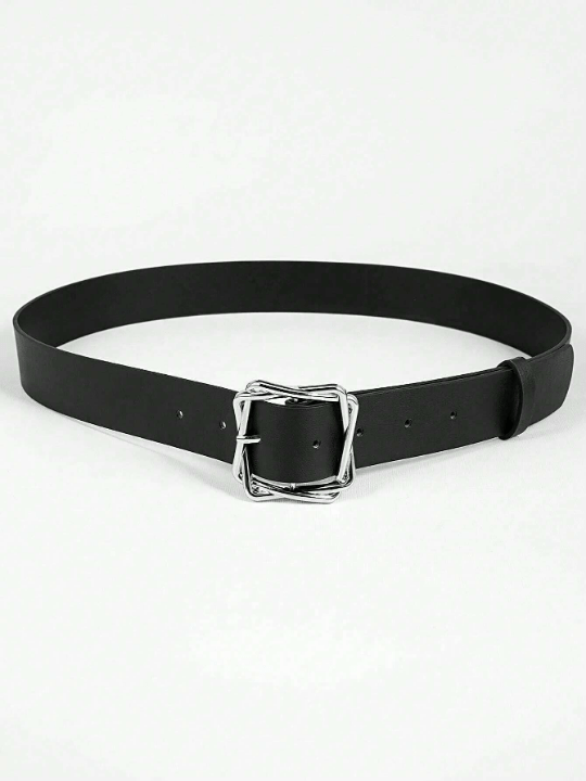 2000s Style Steampunk Geometric Buckle Belt for Jeans Pants - Lolli World Marketplace