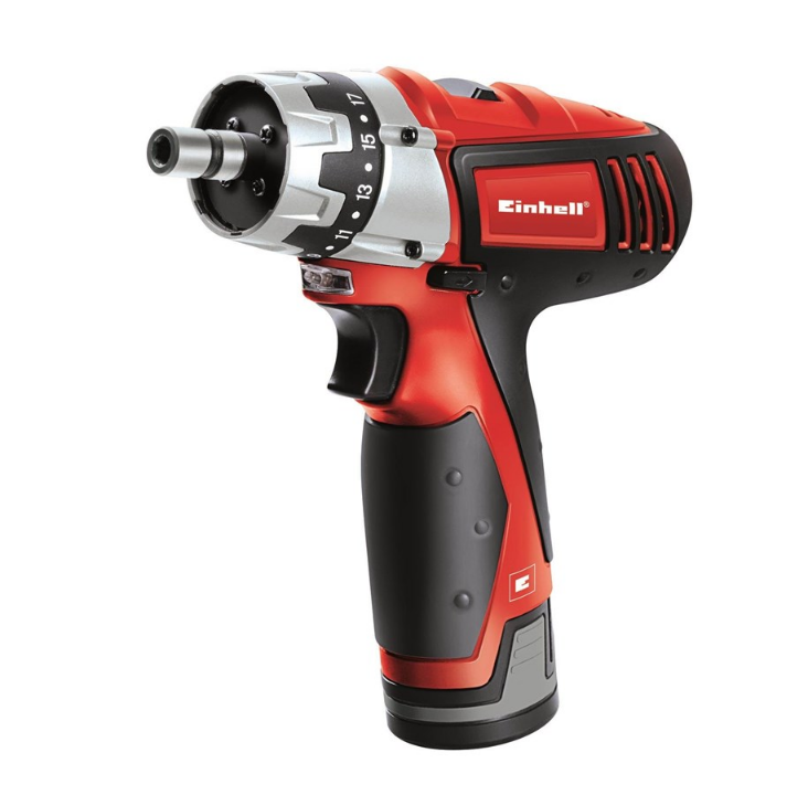 Einhell Cordless drill/driver with 1 × 12 V 1.3 Ah-ba