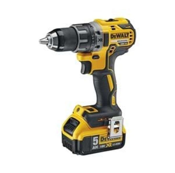 Dewalt 18V XR Brushless Compact Drill Driver - 2 x 5Ah