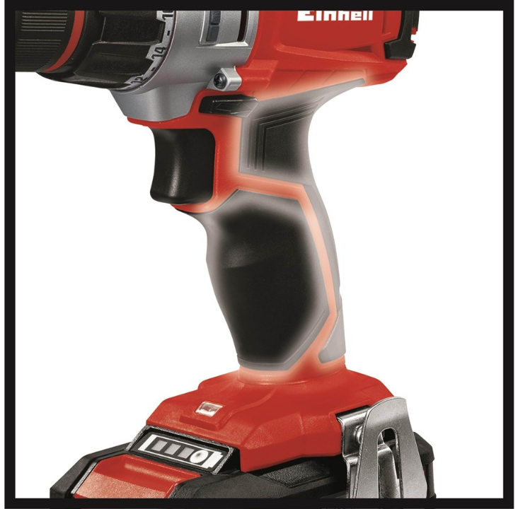 Einhell Cordless drill/driver with 2 × 18 V 1.5 Ah-ba