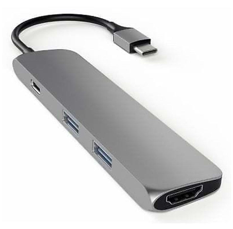 Satechi Slim USB-C MultiPort Adapter with 4K HDMI - Space Grey