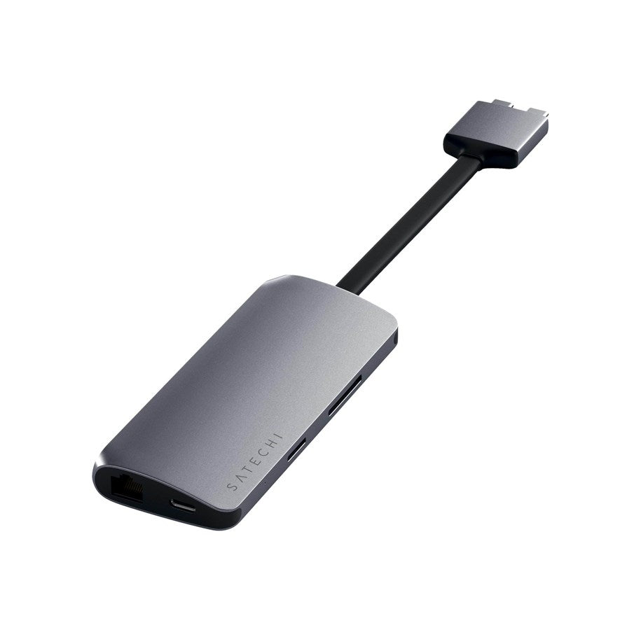 Satechi USB-C Multimedia Adapter Dual 4K HDMI Gigabit