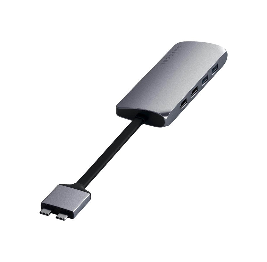 Satechi USB-C Multimedia Adapter Dual 4K HDMI Gigabit