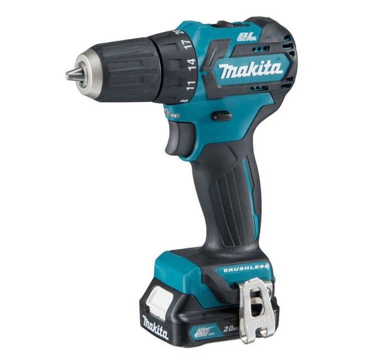 Makita 10.8v cordless driver drill df332dsaj w/2x2.0ah and charger